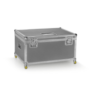 Adam Hall Hardware 0568 BG - Panneau alvéolaire en polypropylène SolidLite® noir / gris 6,8 mm, 2500 x 1250 mm