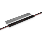 Defender OFFICE GREY RETAIL - Passage de câbles 4 canaux grispour bureau hauteur 2 cm