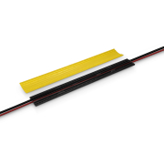 Defender OFFICE YEL RETAIL - Passage de câbles 4 canaux jaune pour bureau heuteur 2cm