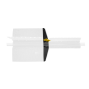 Defender 869300 AE 2F - Adaptateur MIDI 5 2D mâle vers MINI, adaptateur MIDI 5 2D femelle vers MINI