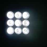 Cameo FLAT PRO FLOOD 600 IP65 - Projecteur extérieur avec 9 LEDs « 6 en 1 » RGBWA+UV 12 W