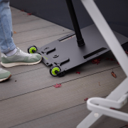 Gravity LA WI 1 - Plateau à roulettes roue pour trépieds avec plaque de base