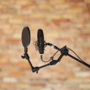 Gravity MA 3D A POP 1 - Bras 3D série Traveler avec filtre anti-pop