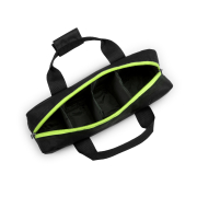 Gravity SA BELT 1 B SET 1 - 4 bandes guide foule rétractable pour montage sur pied micro, avec housse de rangement