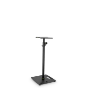 Gravity SP 3202 CS B - Pied pour moniteur de studio avec socle carré en acier