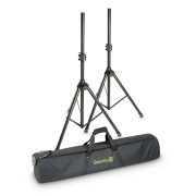 Gravity SS 5212 B SET 1 - Set de 2 Pieds d'Enceinte d'acier avec housse