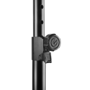 Gravity TLS 551 B - Trépied d’éclairage en acier de la série Touring avec double extension et mécanisme de verrouillage automatique LockPin®