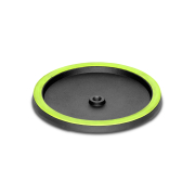 Gravity TMS 2222 - Pied de micro court de la série Touring avec base circulaire et perchette télescopique réglable en 2 parties