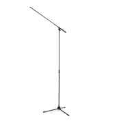 Gravity TMS 4321 OH B - Pied de micro de Touring pour overheads, avec trépied pliant 1.26m à 2.08m et perchette 1.09m