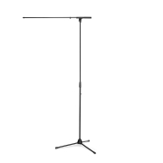 Gravity TMS 4321 OH B - Pied de micro de Touring pour overheads, avec trépied pliant 1.26m à 2.08m et perchette 1.09m