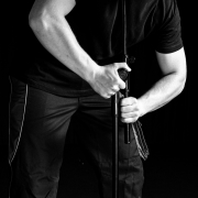 TMS 4322 B Gravity - Pied micro série touring pro avec perche télescopique