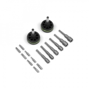 XTC 1 Gravity - Jeu de clés à douilles (16 pièces) pour l'entretien des pieds