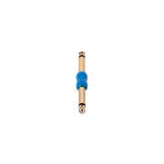 Adaptateur BLU Line - coupleur mâle mâle  pour pédale d'effet Jack 6.35 TS vers Jack 6.35 TS