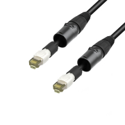 Câble réseau Cat.6a (S/FTP) Neutrik etherCON, rétractable - 5 m