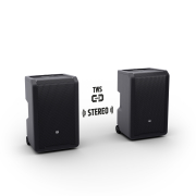 LD Systems ANNY 10 HHD2 B5 - Enceinte sur batterie 10 pouces bluetooth avec 2 micros main HF bande B5