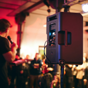 ANNY® 12 LD Systems - Enceinte autonome 12″ portable Bluetooth® sur batterie avec mixage