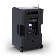 ANNY® 12 BPH2 B6 LD Systems - Enceinte autonome 12″ portable Bluetooth® sur batterie avec mixage et 2 serre-têtes sans fil