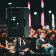 ANNY® 12 HBH2 B6 LD Systems - Enceinte autonome 12″ portable Bluetooth® sur batterie avec mixage et 1 micro main + 1 serre tête sans fil