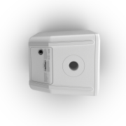 ANNY® 8 BPH B5 W LD Systems - Enceinte Bluetooth® sur batterie avec mixeur intégré et micro/casque sans fil bande 5, Pure White