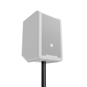 ANNY® 8 BPH B5 W LD Systems - Enceinte Bluetooth® sur batterie avec mixeur intégré et micro/casque sans fil bande 5, Pure White