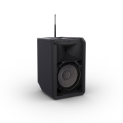 ANNY® 8 HHD B5 LD Systems - Enceinte portable de sonorisation Bluetooth® sur batterie avec mixage intégrée et micro main sans fil, Noir