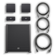LD Systems CURV 500 AVS - Système line array portable « AV Set » avec câbles HP