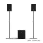 LD Systems DAVE 12 G4X - Sonorisation 2.1 amplifiée 1460W mixage Bluetooth DSP