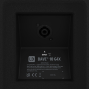 LD Systems DAVE 18 G4X - Sonorisation 2.1 amplifiée 4000W mixage Bluetooth DSP