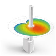 MAUI11 G3 MIX W LD Systems - Colonne de sonorisation portable 1460W 125dB avec table de mixage numérique, blanc