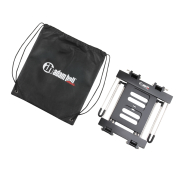 Pied d'ordinateur SLT 006 B repliable avec tablette, noir