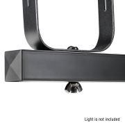 SLTS 017 CB - Traverse 1.20m avec goujons adaptateurs TV 28 mm pour pied éclairage