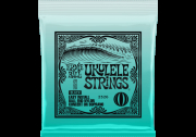 2326 ERNIE BALL - Jeu de cordes ukulélé - Nylon noir à boule 28-32-40-28