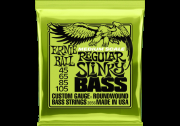 2856 ERNIE BALL - Jeu de cordes de basse - Regular Slinky medium scale 45-65-85-105