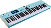 KeyLab Essential 3 61 Aquamarine - Clavier MIDI 61 touches, contrôleurs DAW, pads, encodeur