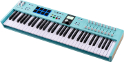 KeyLab Essential 3 61 Aquamarine - Clavier MIDI 61 touches, contrôleurs DAW, pads, encodeur