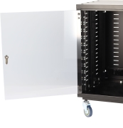 GD-12U ALGAM AUDIO Porte vitrée 12U pour IR-12G avec serrure