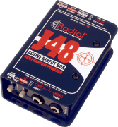 J48 RADIAL ENGINEERING - Boîte de direct DI active 9V haute impédance