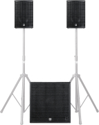L5MKIIPACK-LOUNGE HK AUDIO Kit amplifié 120-180 pers. avec housses