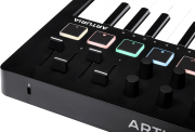 MINILAB3-BK ARTURIA - Clavier maître compact, 25 touches, pads RGB, écran