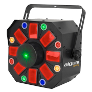 PHEBUS2 ALGAM LIGHTING - Projecteur LED/Laser 3-en-1 Derby Strobe Wash