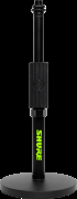 SHDESKTOP1 SHURE BY GATOR - Base ronde 15cm diam, réglable en hauteur 25-38cm