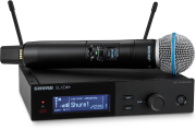 SLXD24+E-B58-G65 SHURE - Système sans fil complet avec micro Beta58A 470-606 MHz