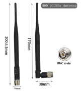 Lot de 2 antennes HF BNC pour 400Mhz à 900Mhz