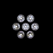 ARDECO 7W2C J.COLLYNS – Projecteur retro 7 x 100W Blanc variable