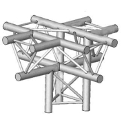Angle 5D horizontal pied en structure aluminium ASD SX 290 Triangulaire ASX51.
