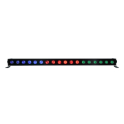 Barre led 18x3w rgb Power lighting - 18 leds RGB DMX 3 zones
