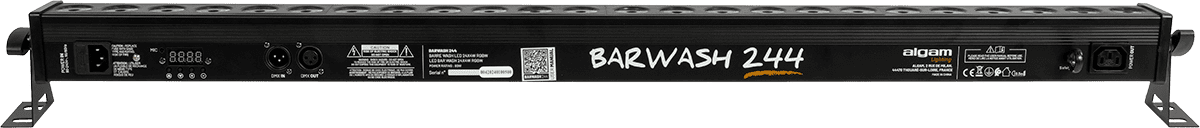 BARWASH244 Algam Lighting - Barre 24 led 4W RGBW avec DMX et télécommande