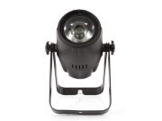 Projecteur spot Led 15W RGBW Faisceau 4° DMX et télécommande