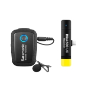 Blink 500 B5 Saramonic Système de microphone sans fil 2,4 GHz 2 émetteurs avec récepteur connecteur USB-c pour téléphone android