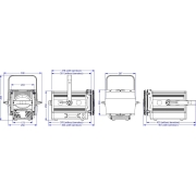 BT-THEATRE 250EZ Mk3 Briteq - Projecteur fresnel led 250W zoom electrique 3200K
